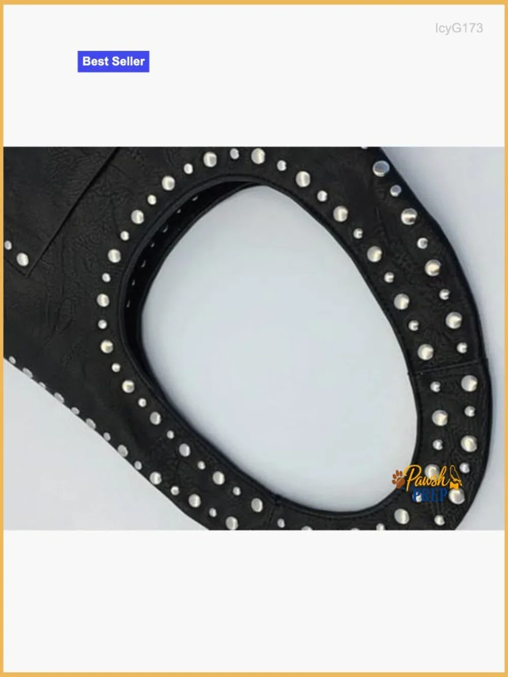 Vintage Studded PU Leather Hobo Shoulder Bag Tote Purse Punk
